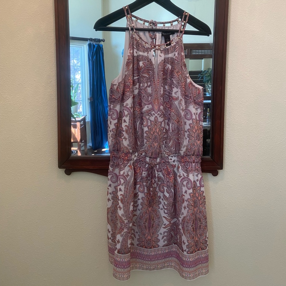 Women’s WHBM dressy, silky dress.